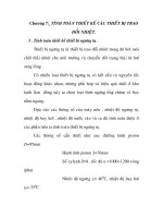 đồ án: thiết kế mặt bằng kho bảo quản đông lạnh, chương 7 docx