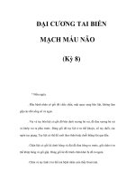 ĐẠI CƯƠNG TAI BIẾN MẠCH MÁU NÃO (Kỳ 8) docx