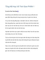 Tổng Kết Hợp Về Thời Gian-PHẦN 1 pot