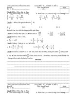 Bai KT số học 6 - Bài số 4