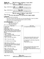 Giao an tuan 35 Khõi 4+5