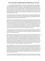 Ôn truyền thống ngày 20-10