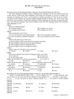 Đề thi đề nghị HK2 AV 9 đề 3