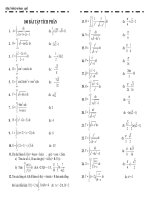 100 bai tap Tich phan hay