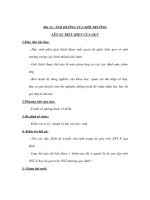 Giáo án Sinh học 12 - ẢNH HƯỞNG CỦA MÔI TRƯỜNG LÊN SỰ BIỂU HIỆN CỦA GEN pdf