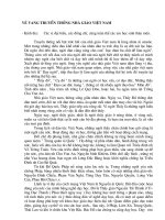 vẻ vang truyền thống nhà giáo