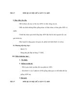 Tài liệu Sinh học 9 - MỐI QUAN HỆ GIỮA GEN VÀ ARN potx