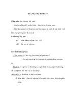 Giáo án Sinh học 6 - THÂN DÀI RA DO ĐÂU ? docx