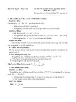 Đề luyện thi TN và ĐH (4)