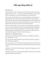 Mất ngủ dùng thiên lý pot