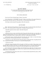 Quyết định - Về việc phê duyệt Chương trình mục tiêu quốc gia nước sạch pdf