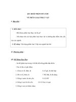 Sinh học 6 - KHÁI NIỆM SƠ LƯỢC VỀ PHÂN LOẠI THỰC VẬT pot