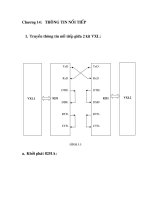 kết hợp máy tính với kit và vi xử lý, chương 14 pptx