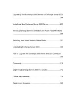 Microsoft Exchange Server 2003 Deployment Guide- P3 pps