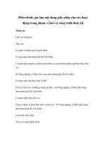 Điều chỉnh, gia hạn nội dung giấy phép cho các hoạt động trong phạm vi bảo vệ công trình thủy lợi ppt