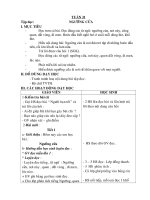 GIAO AN LỚP 1 TUẦN 31 CKTKN