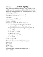 thiết kế khung ngang nhà xưởng 1 tầng, một nhịp, chương 3 ppsx