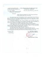 Số: 61/PGDĐT ngày 09/4/2010 v/v đăng ký thiết bị dạy học tối thiểu bổ sung phục vụ năm học mới