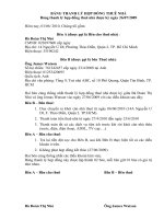 BẢNG THANH LÝ HỢP ĐỒNG THUÊ NHÀ pptx