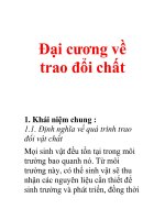 Đại cương về trao đổi chất ppsx