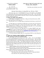 Công văn hướng dẫn thi đua