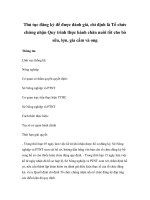 Thủ tục đăng ký để được đánh giá, chỉ định là Tổ chức chứng nhận Quy trình thực hành chăn nuôi tốt cho bò sữa, lợn, gia cầm và ong ppsx