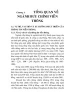 Phân tích chất lượng hoạt động cung cấp dịch vụ viễn thông, chương 1 ppsx