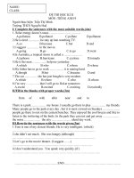 Đề tham khảo Anh_9 HK II số 8