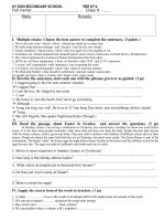 Test of English 9 No 4