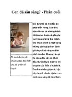 Con đã sẵn sàng? - Phần cuối pps