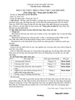 Việc làm đổi mới