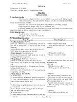 G/A lớp 4 tuần  26( chi tiết)