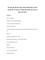 Đề nghị cấp phó bản giấy chứng nhận Đăng ký kinh doanh đối với công ty TNHH một thành viên (chủ sở hữu là tổ chức) doc