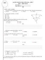 ĐỀ 5 ÔN THI MÔN TOÁN 5 CUỐI HK II