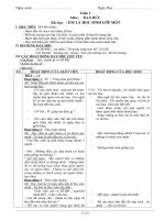 giáo án đạo dức lớp 1- Nga