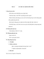 Tài liệu Sinh học 9 - CƠ CHẾ XÁC ĐỊNH GIỚI TÍNH pot