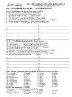 ĐỀ LUYỆN THI  HSG 8 CẤP HUYỆN - 05