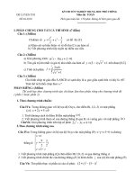 Đề luyện thi TN THPT&ĐH (4a)