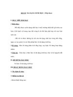 Sinh học 7 - ĐA DẠNG SINH HỌC ( Tiếp theo) doc