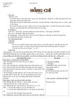 GIÁO ÁN NGỮ VĂN 9 TUẦN 11-20