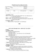 Đề thi Học kỳ II - Môn Ngữ Văn 9 _ Đề chẵn 1