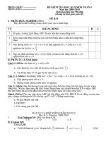 Kiem tra HK II 09-10-co dap an