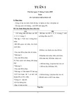 Giáo án 5-HKI-Buổi chiều