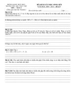 Đề 3 HSG tự luyện Toán 3