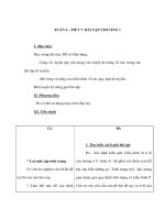 Giáo án Sinh học 9 - BÀI TẬP CHƯƠNG 1 pps