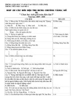 Rung chuông vàng lớp 5( số 5)