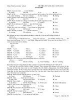 Đề thi đề nghị HK2 AV 8 đề 5