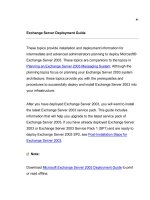 Microsoft Exchange Server 2003 Deployment Guide- P5 pptx