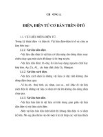 thiết kế hệ thống điện ô tô, chương 1 pot