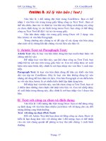 Giáo trình CorelDraw 8 - Chương 4 ppsx